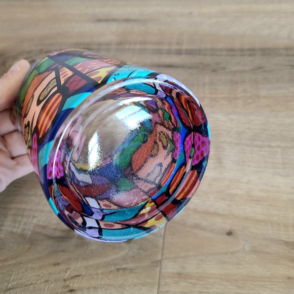 Romero Britto glass. - Picture 5 of 6